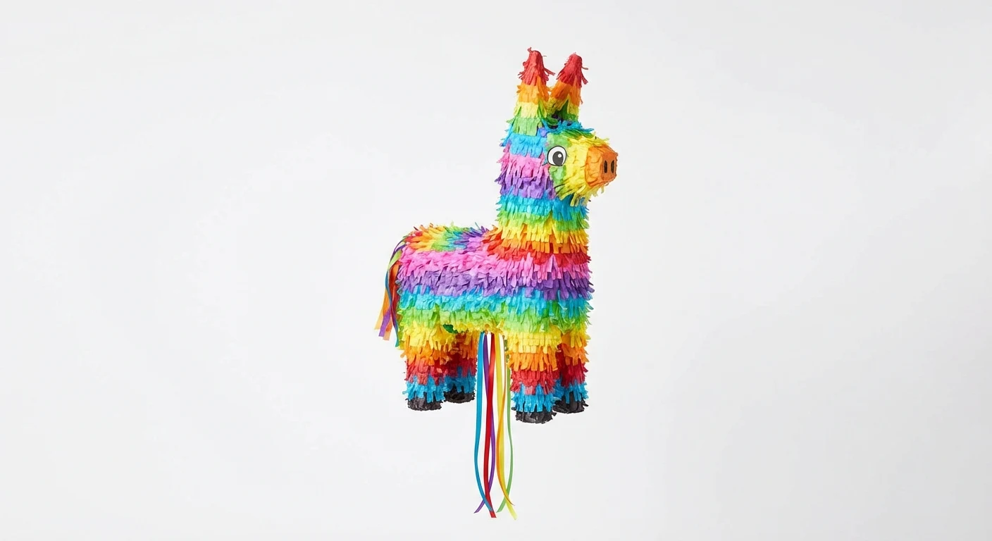Beistle Pinata Llama 24-Inch Pull String