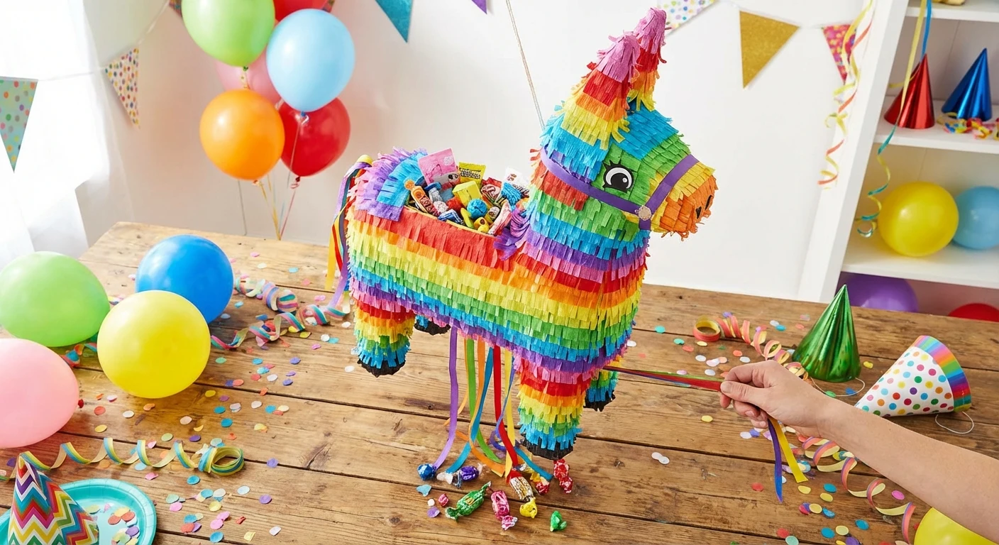 Beistle Pinata Llama 24-Inch Pull String image 3