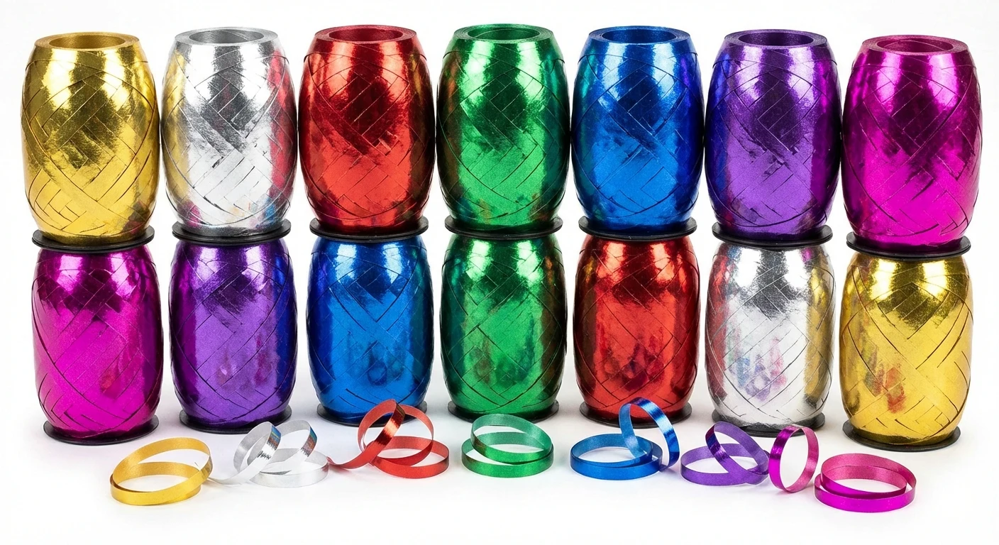 Darice Metallic Curling Ribbon 10-Pack Multicolor