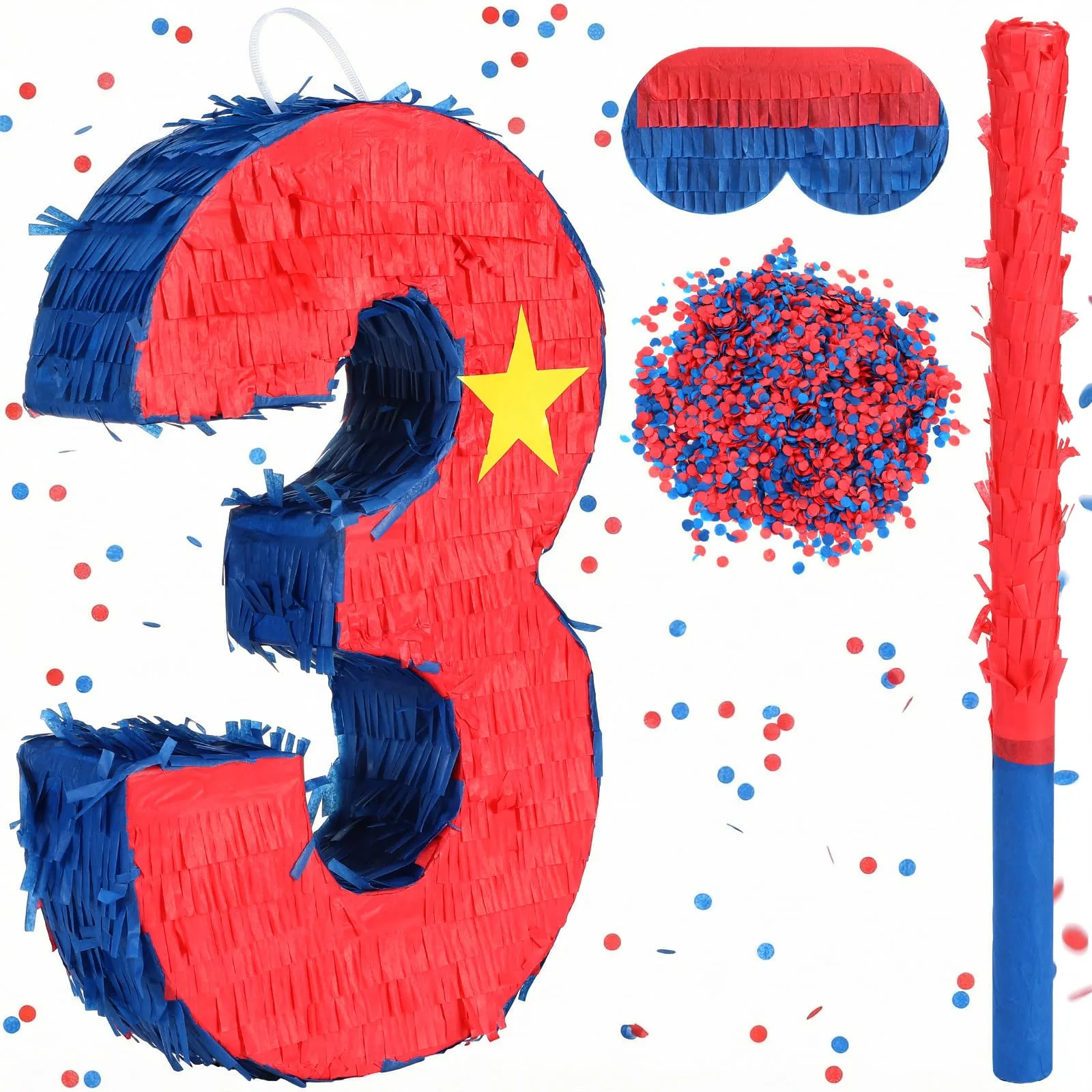 Flintstones Classic Star Pinata Breakable 24-Inch image 3