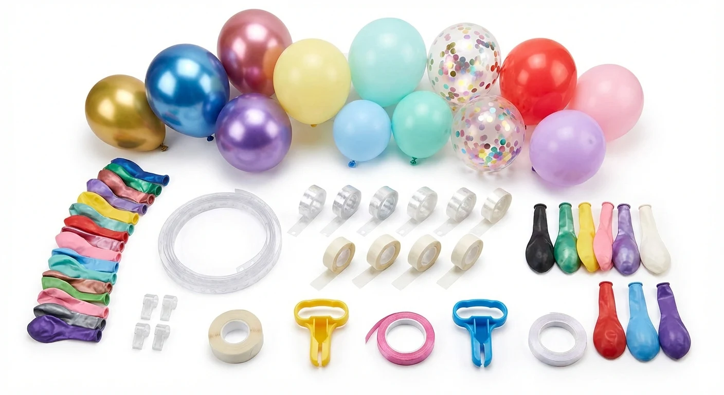 Fun Express Deluxe Balloon Decorating Kit 44-Piece