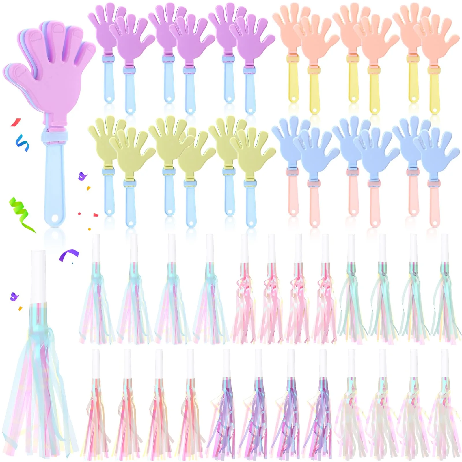 Fun Express Mini Noise Makers 48ct Multicolor image 2