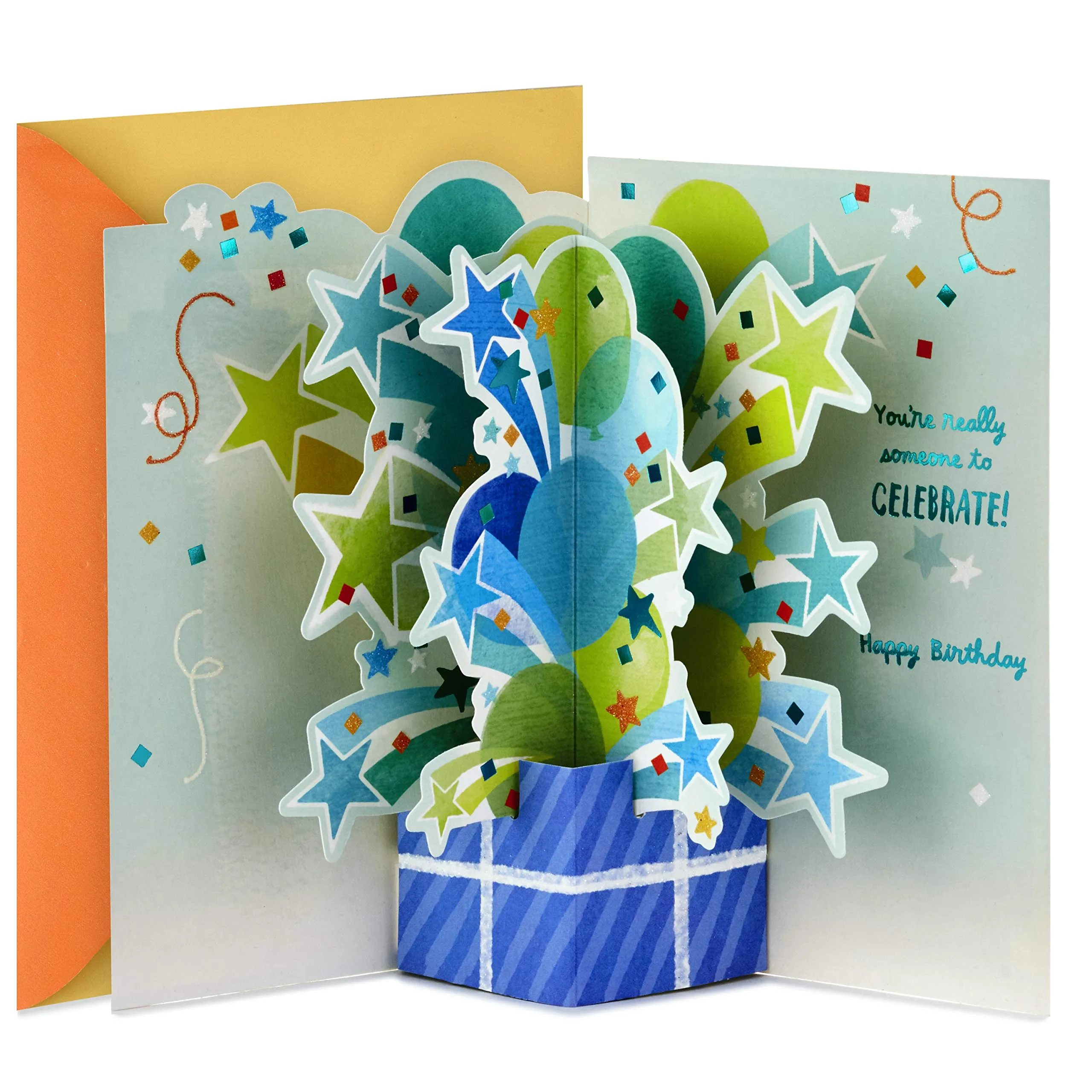 Hallmark Paper Wonder Pop Up Card Birthday
