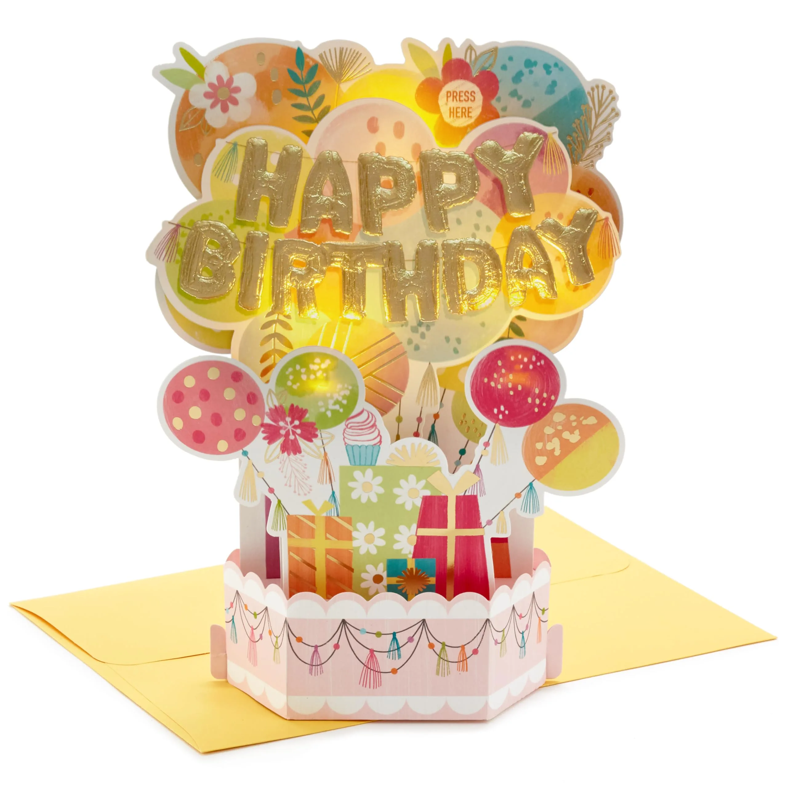 Hallmark Paper Wonder Pop Up Card Birthday image 3