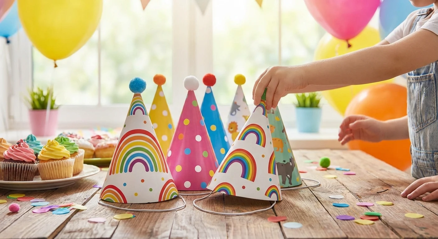 JOYIN 72 Pieces Party Hats Birthday Party Hats image 2