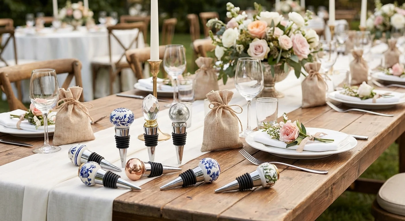 Kate Aspen Mini Wine Bottle Stopper Set of 12 image 2