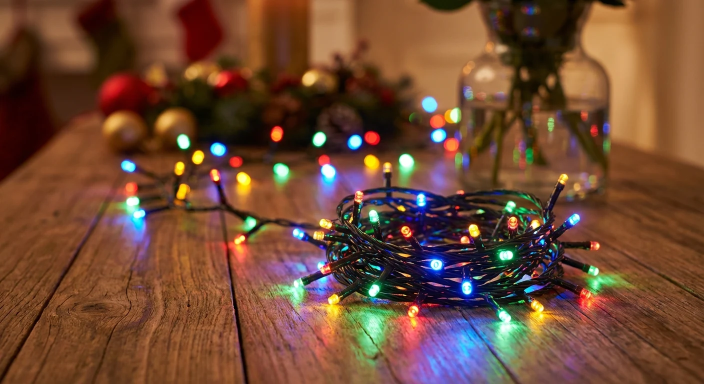 Northlight 200 Count LED Twinkle Lights Multi-Color image 2