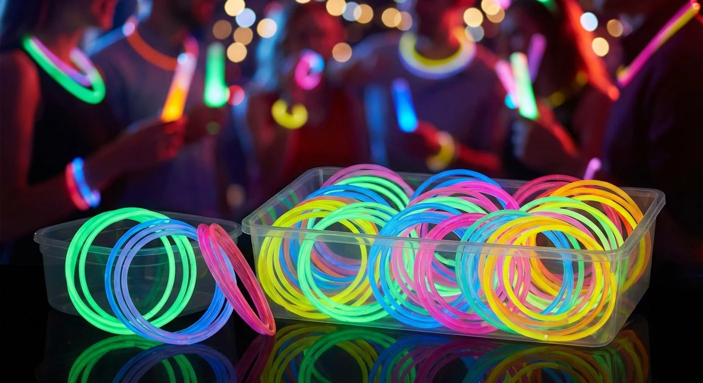 Rhode Island Novelty Glow in Dark Necklaces 50ct image 2