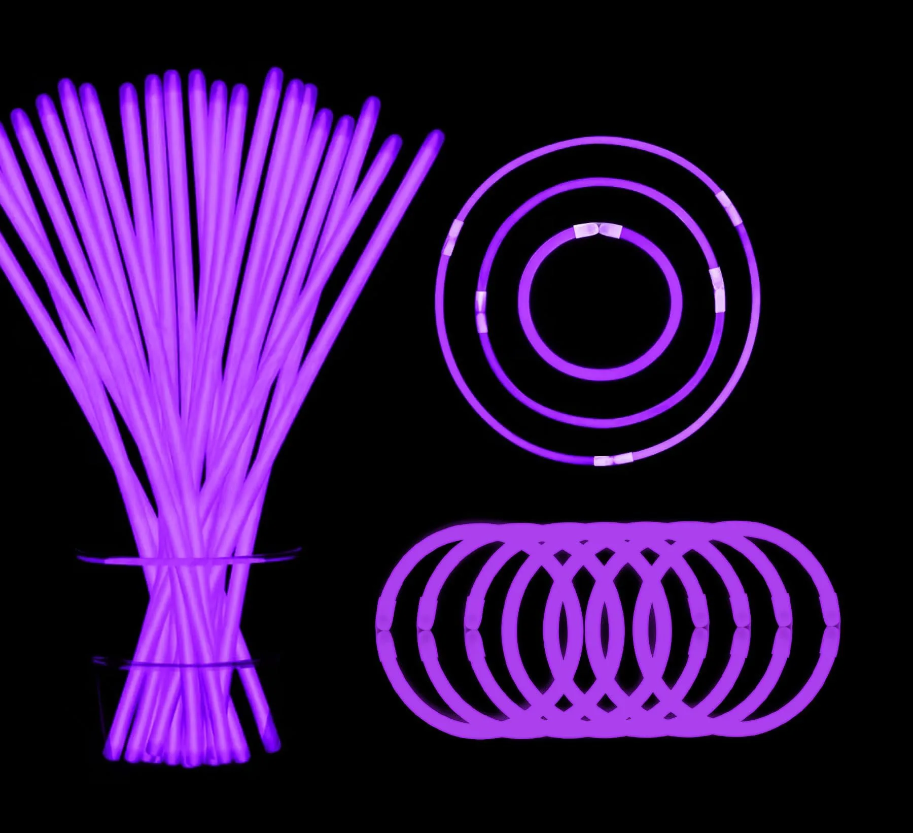 Rhode Island Novelty Glow in Dark Necklaces 50ct image 3