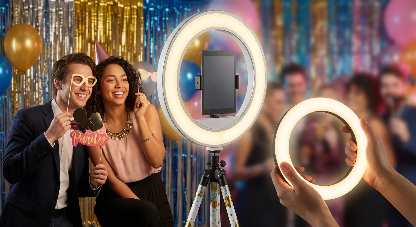 SmashBalloon Instant Photo Booth Ring LED Selfie image 3