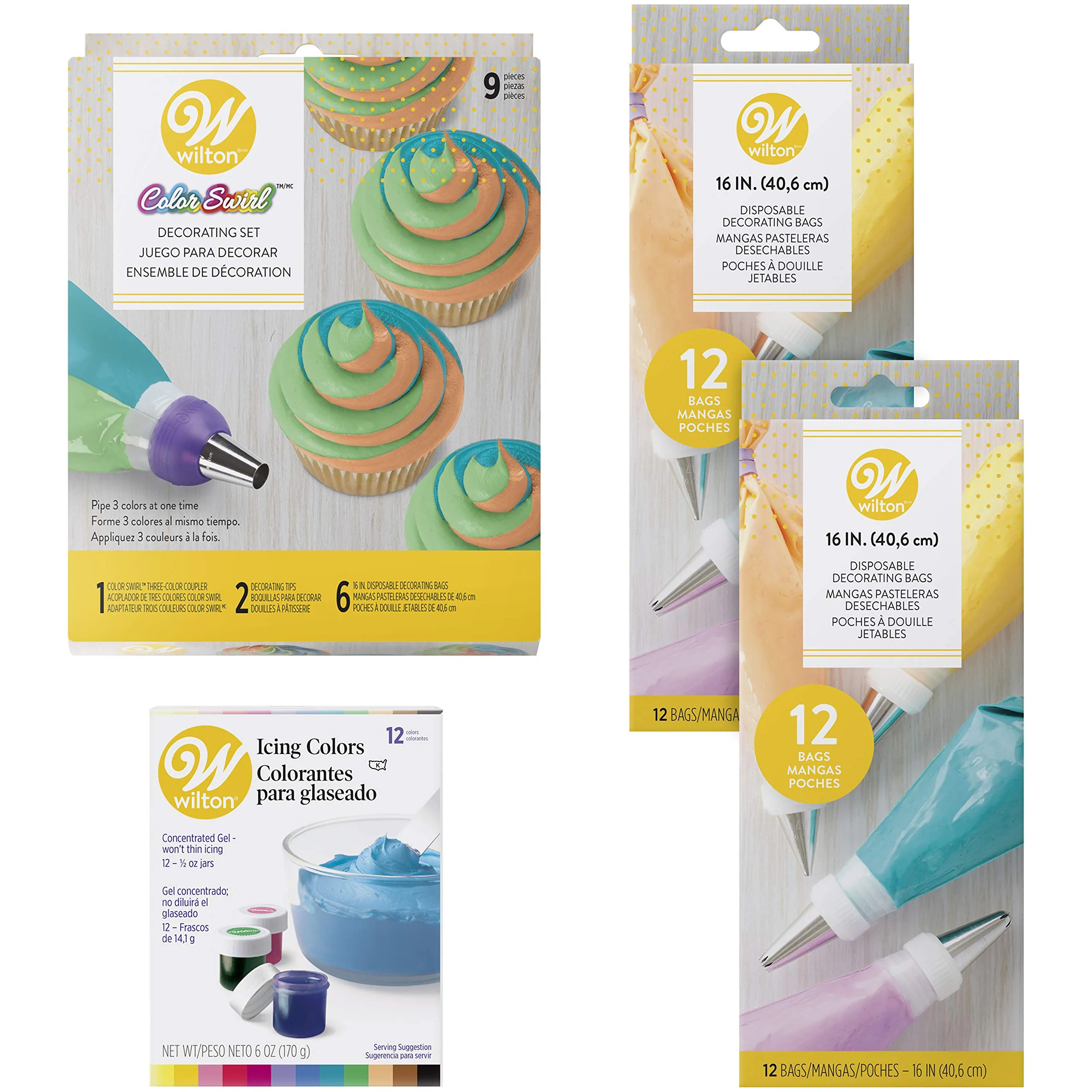 Wilton Cupcake Decorating Kit 50-Piece image 2